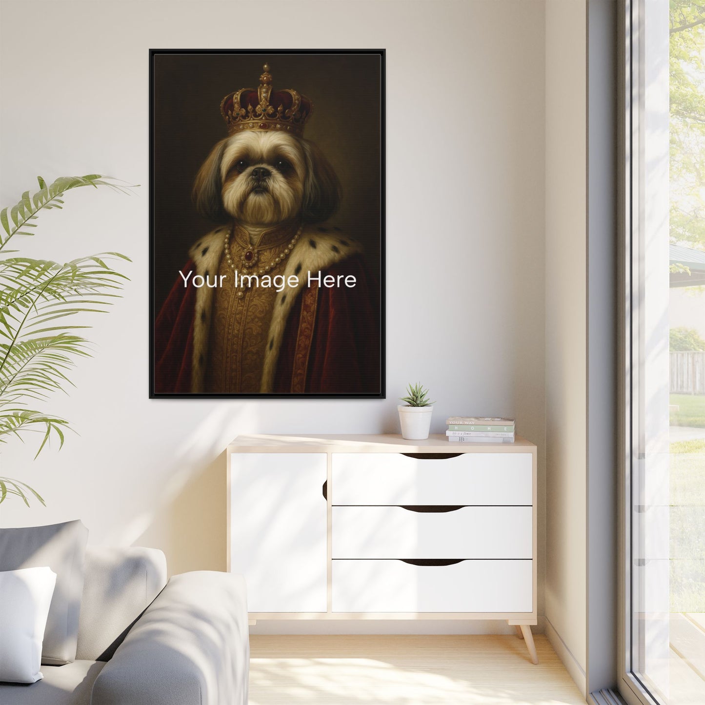 Custom Royal Pet Portrait - from Your Photo