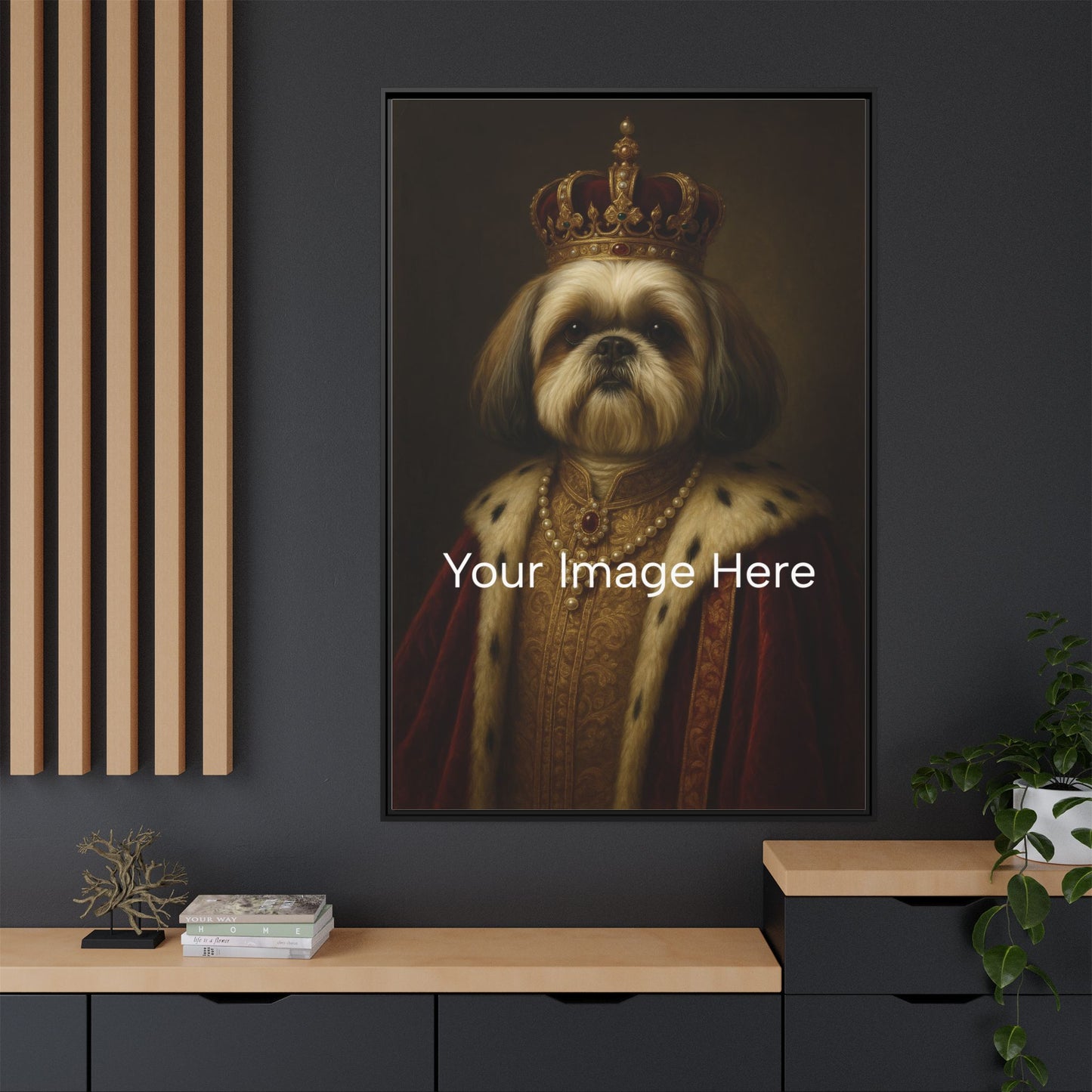Custom Royal Pet Portrait - from Your Photo