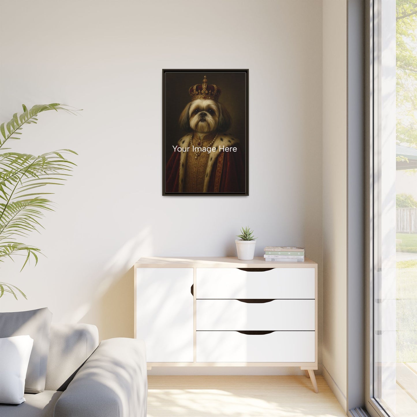 Custom Royal Pet Portrait - from Your Photo